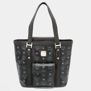 MCM Black Leather Tote